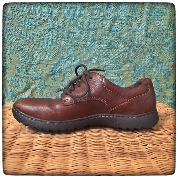 COPY - Born “Hazelle” brown leather lace-up Oxfords 8/39 - Picture 5 of 8